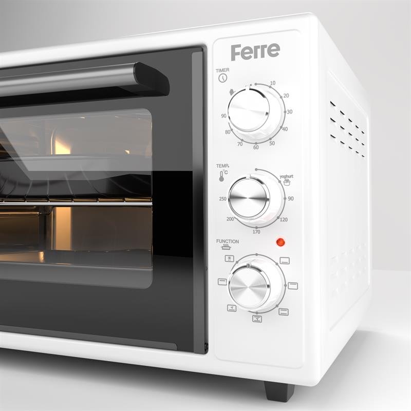 Ferre 45-710 Beyaz Mini Fırın