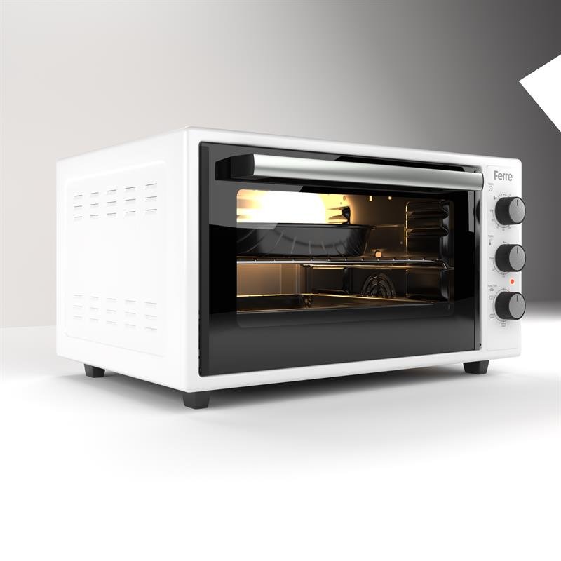 Ferre 45-500 Beyaz Mini Fırın