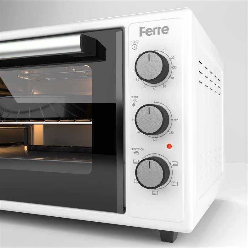 Ferre 45-500 Beyaz Mini Fırın
