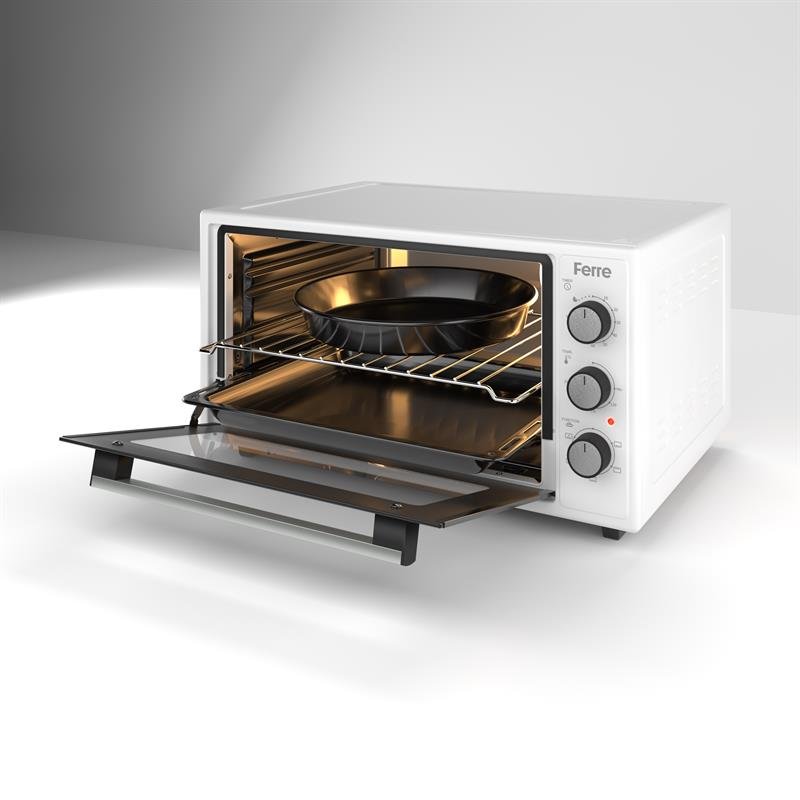 Ferre 45-500 Beyaz Mini Fırın