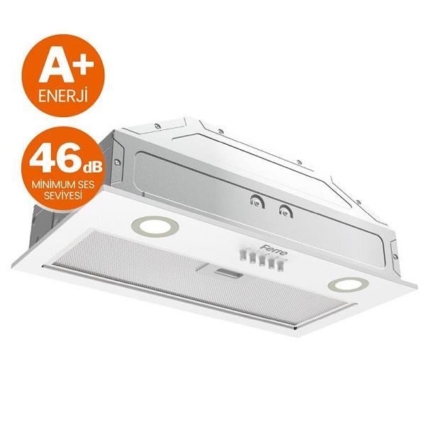 Ferre D051-SA SilentArt Beyaz Gömme Aspiratör