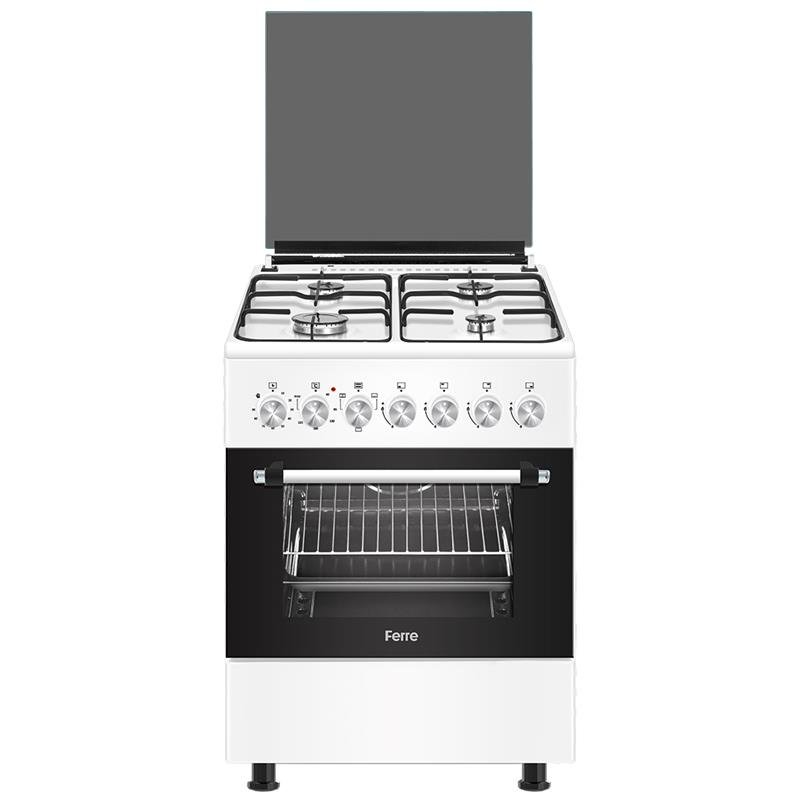 Ferre TS 6040 TE Beyaz Tam Boy Fırın