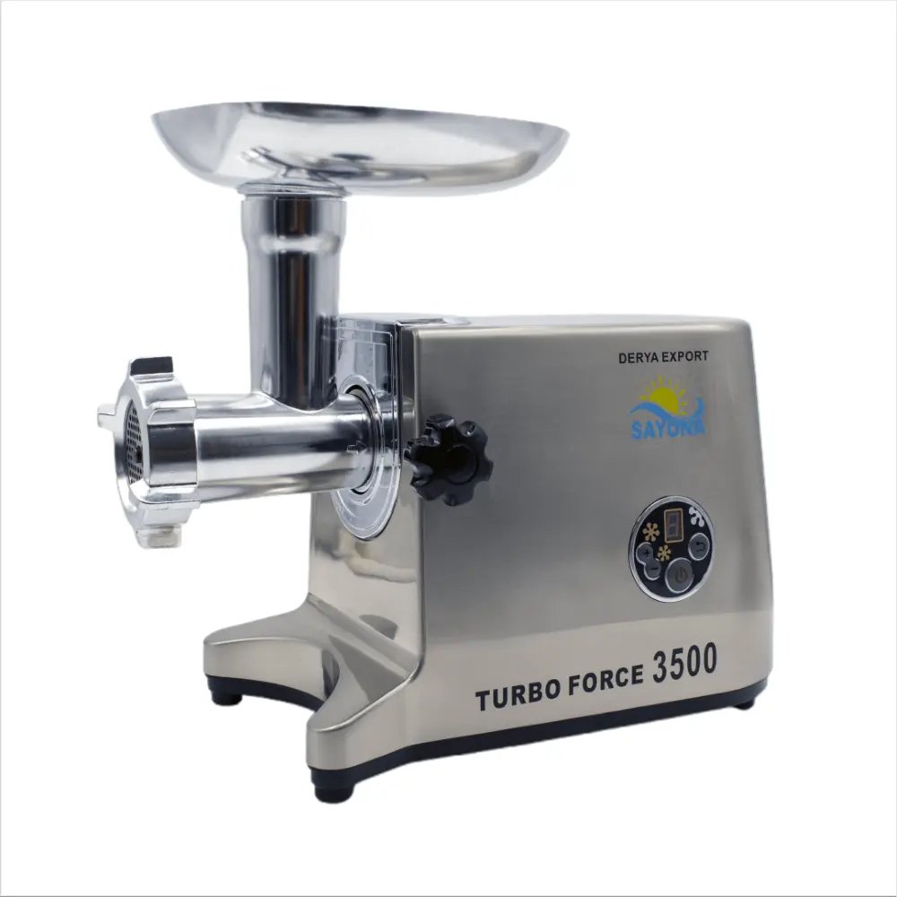 Sayona 1800W Et Kıyma Makinası (Model: S-3500D)