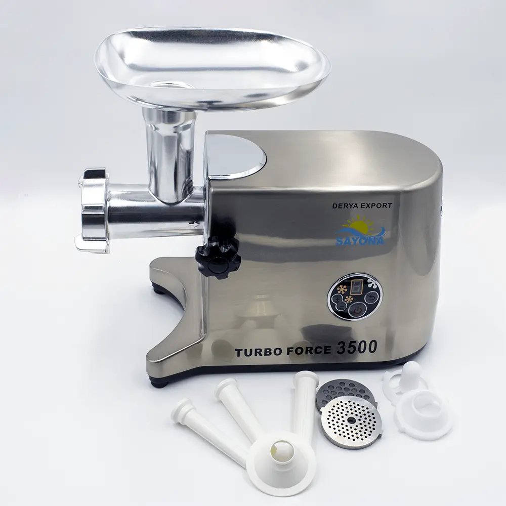 Sayona 1800W Et Kıyma Makinası (Model: S-3500D)