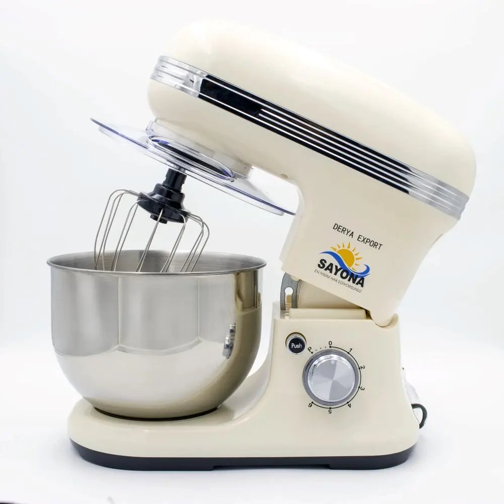 Sayona Hamur Yoğurma Makinası / Krem (Model: SYN-777)
