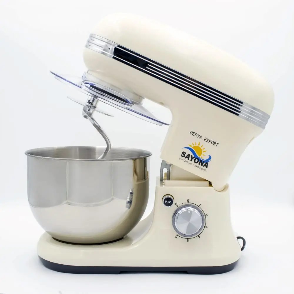 Sayona Hamur Yoğurma Makinası / Krem (Model: SYN-777)
