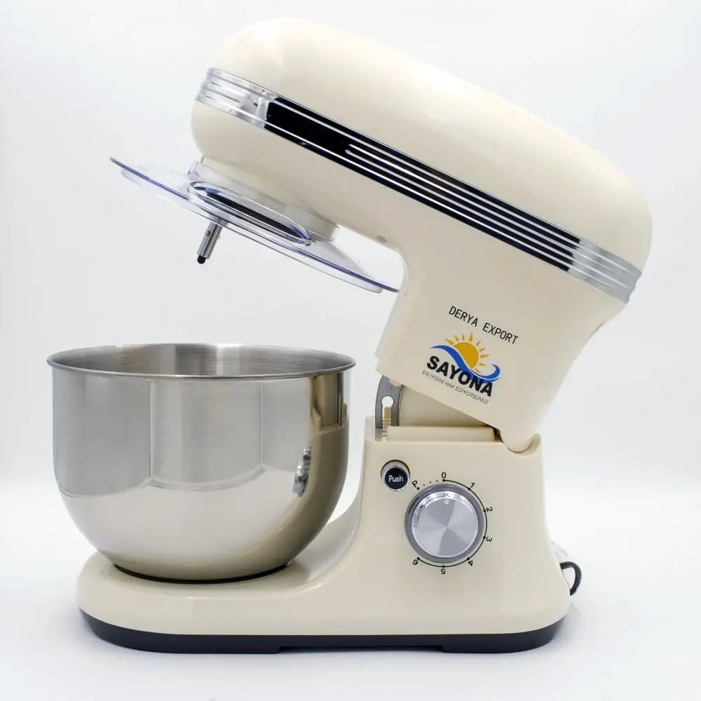 Sayona Hamur Yoğurma Makinası / Krem (Model: SYN-777)