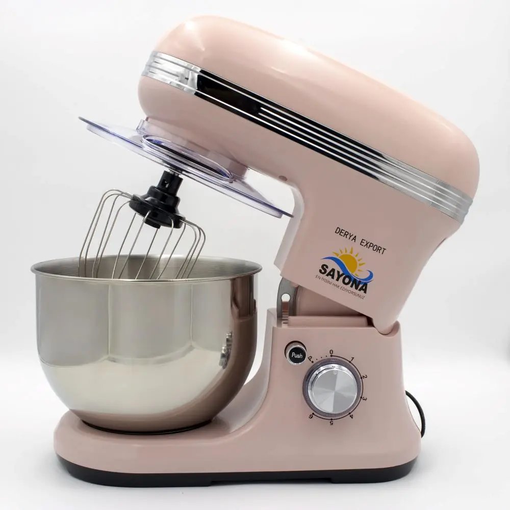 Sayona Hamur Yoğurma Makinası / Pembe (Model: SYN-777)