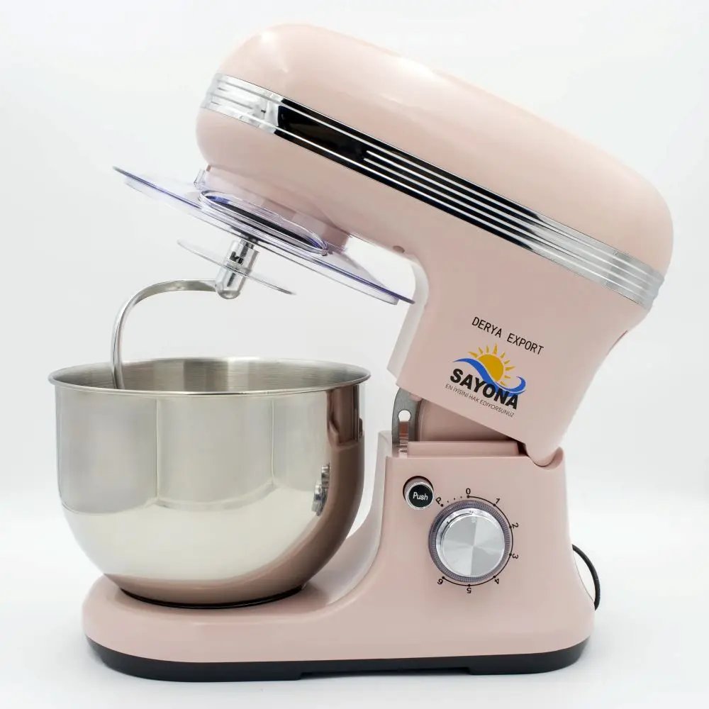 Sayona Hamur Yoğurma Makinası / Pembe (Model: SYN-777)