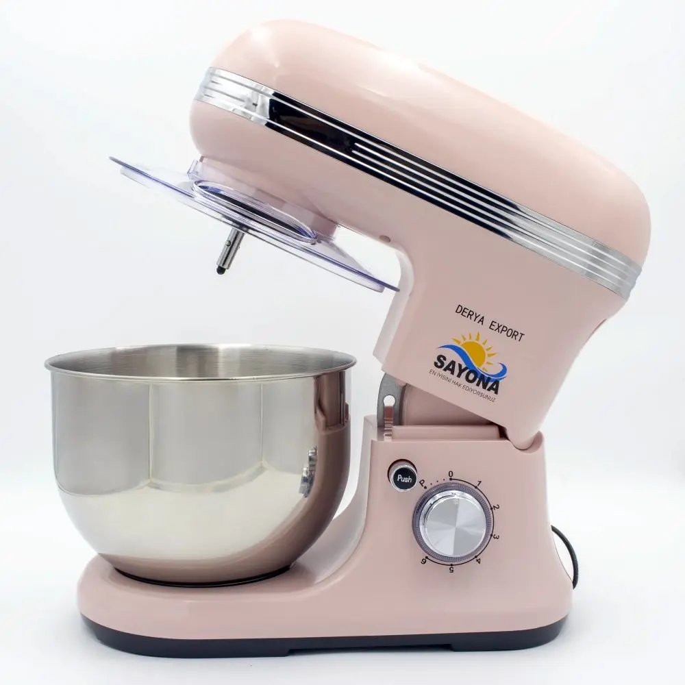 Sayona Hamur Yoğurma Makinası / Pembe (Model: SYN-777)