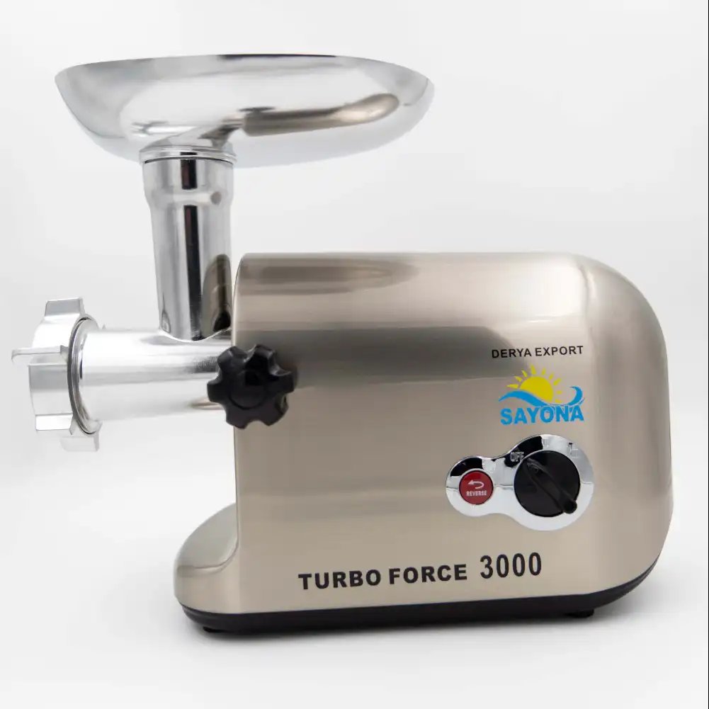 Sayona 1400W Et Kıyma Makinası (Model: MG-3000D)