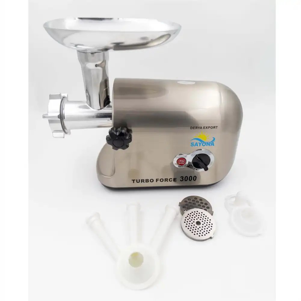 Sayona 1400W Et Kıyma Makinası (Model: MG-3000D)