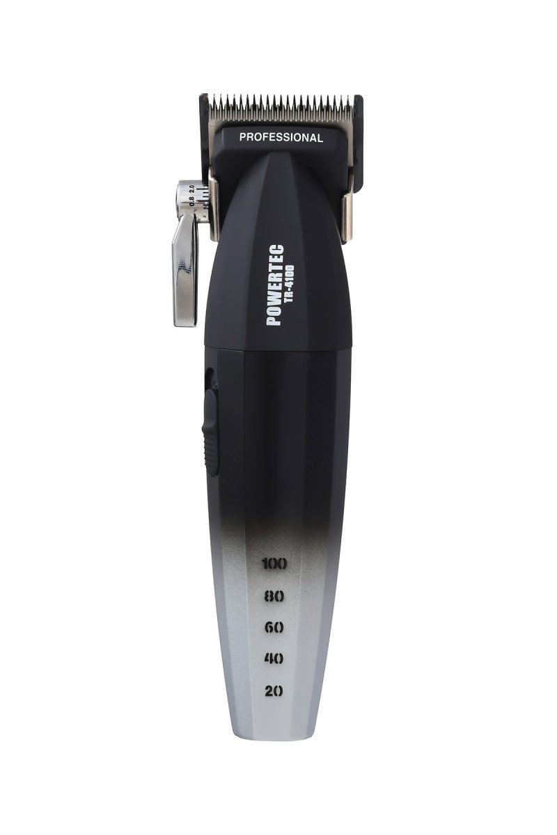 Powertec TR-4100 & TR-2727 Profesyonel Tıraş Makinesi 2'li Set | Erkek Bakım Seti (Makas Hediyeli)