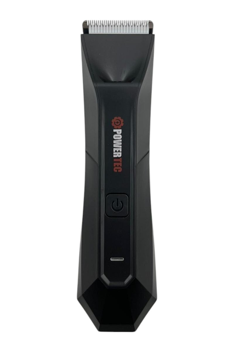 Powertec TR-660 Islak & Kuru Tüm Vücut Tıraş Makinesi (Led Işıklı & Ayarlanabilir Taraklı Başlık) IPX6 Type-C