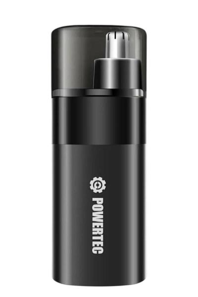 Powertec TR-504 Profesyonel Şarjlı Burun & Kulak Kılı Tıraş Makinesi (9600 RPM)