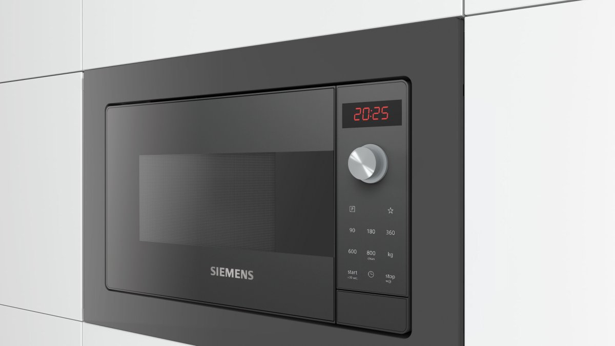 Siemens BF623LMG3 iQ300 Ankastre Mikrodalga Gümüş