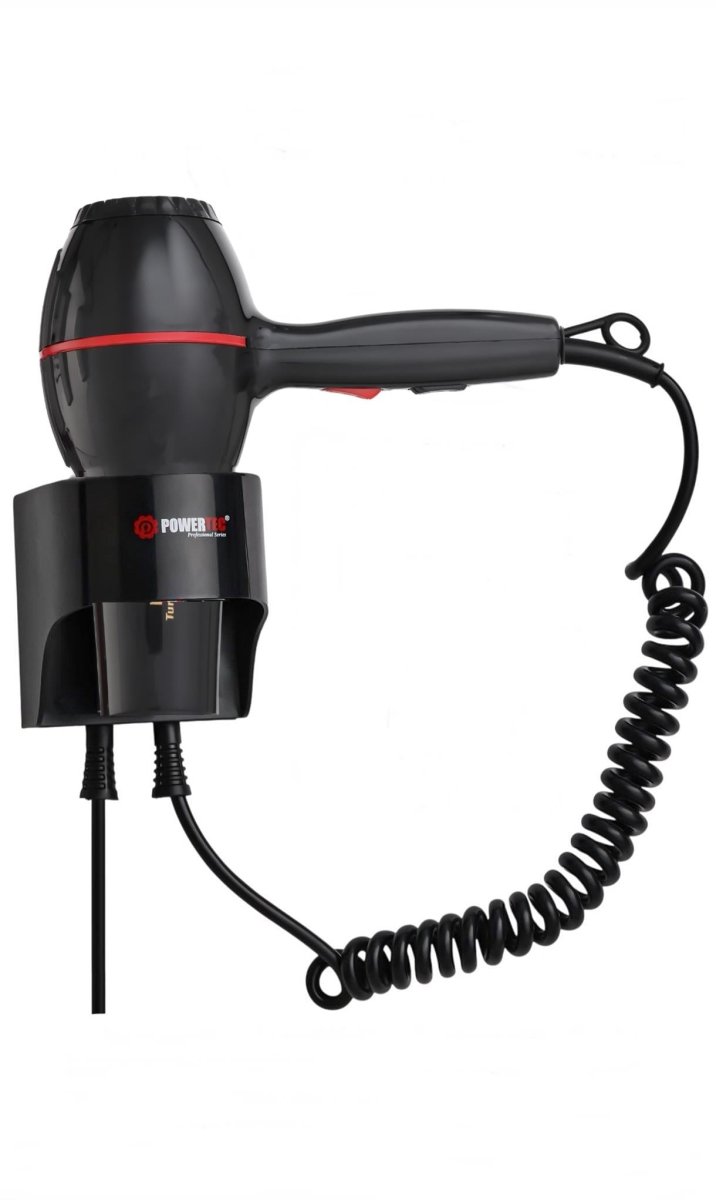 Powertec TR-301 Askı Aparatlı | Otel Tipi | Profesyonel Saç Kurutma & Fön Makinesi - SAÇ KURUTMA & FÖN MAKİNESİ