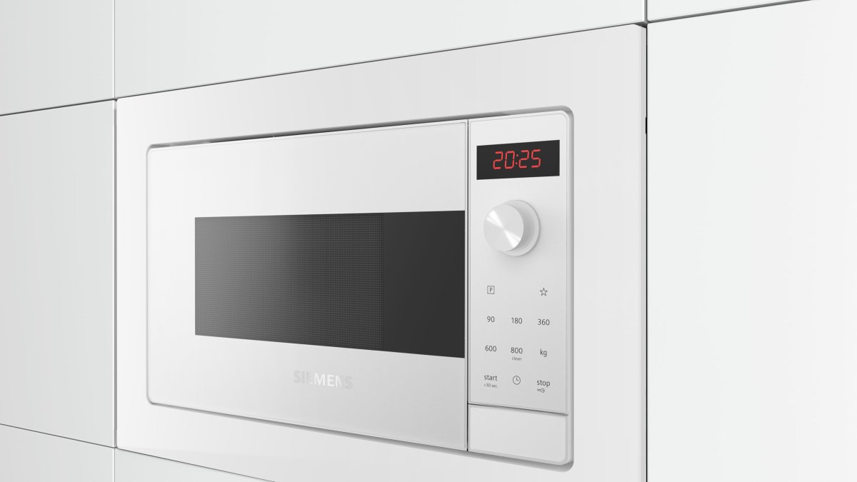 Siemens BF623LMW3 iQ300 Ankastre Mikrodalga Beyaz