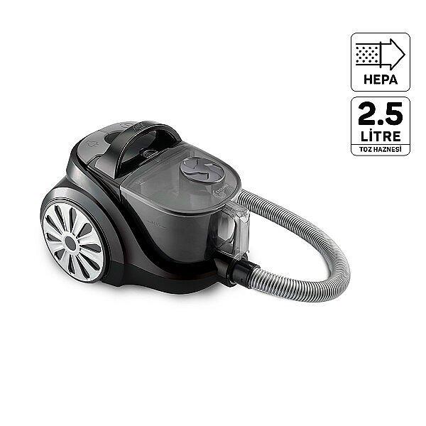Arzum FL493 Felix Pegno Cyclone Filtreli Elektrikli Süpürge, Hepa Filtreli