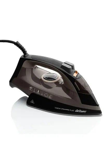 Arzum AR6030 SteamPro Plus Buharlı Ütü 2400W, Seramik Taban, 175 gr/min Şok Buhar, Kahverengi