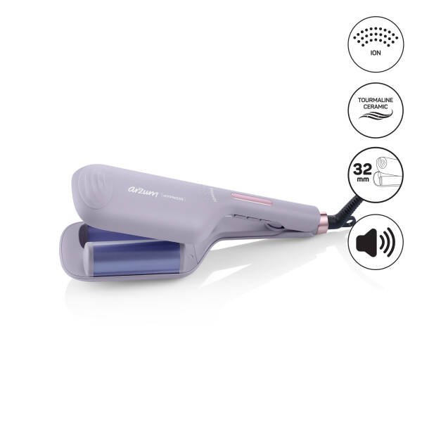Arzum Hypnose Ionmax Wag | Saç Maşası - Lila | AR5112-3000