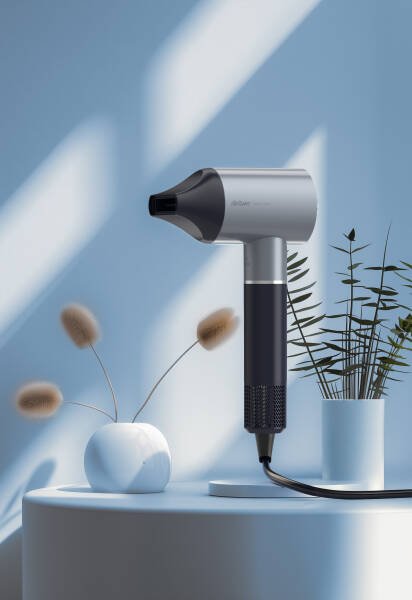Arzum AR5169 Revolution Profesyonel İyonlu Saç Kurutma Makinesi 1600W, BLDC Motoru, Platin Gri