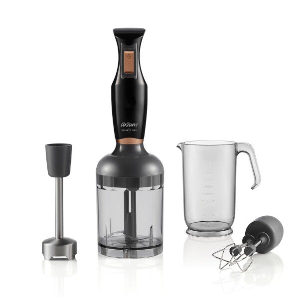 Arzum AR1108 Smarty Neo El Blender Seti, Siyah
