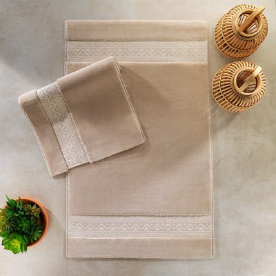 Schafer Home Julia 2 li Banyo Paspası-Bej