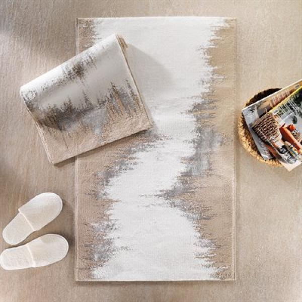 Schafer Home Natural 2 li Banyo Paspası-Bej