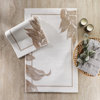 Schafer Home Leafy 2 li Banyo Paspası-Gold