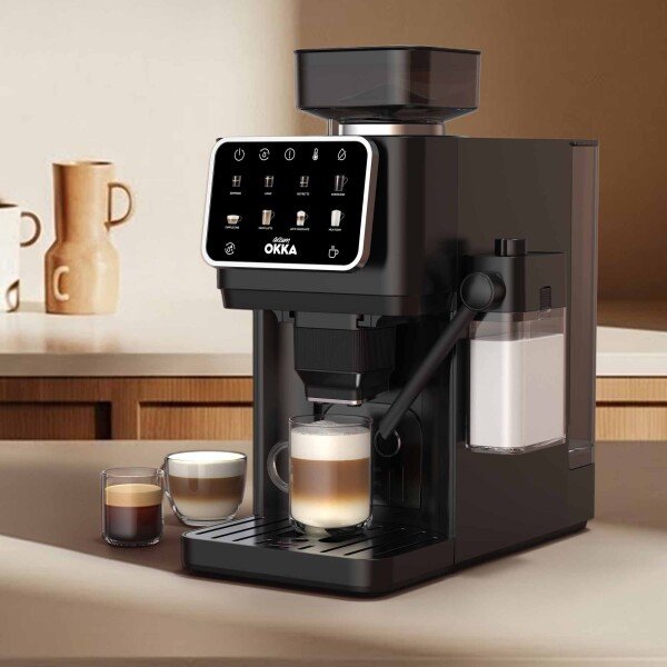 Arzum OK0042 Okka Barista Pro Otomatik Espresso Makinesi, Krom