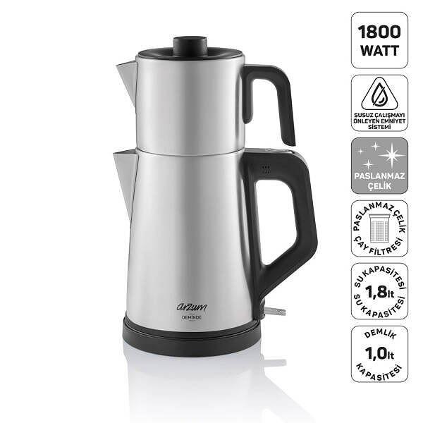 Arzum Deminde | Çay Makinesi - Inox | AR3129-0600