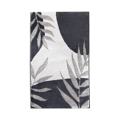 Schafer Home Floral 2 li Banyo Paspası-Gri