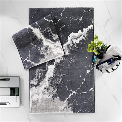 Schafer Home Retro 2 li Banyo Paspası-Gri