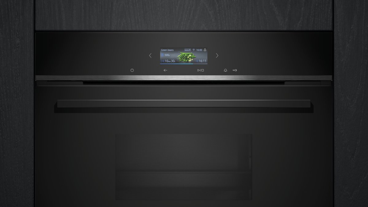 Siemens CD714GXB1 iQ700 Buharlı Fırın 60x45 cm Siyah