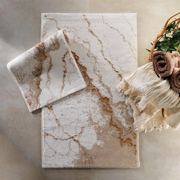 Schafer Home Retro 2 li Banyo Paspası-Gold