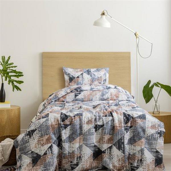 Schafer Home Geo Tek Kişilik Nevresim Takımı 3 Parça