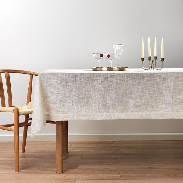 Schafer Home Dot Masa Örtüsü 160x240 Cm 1 Parça-Gümüş