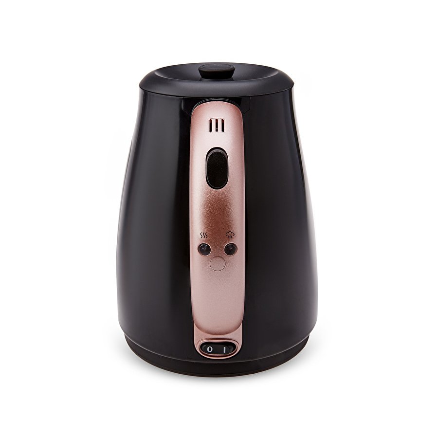 Karaca Daystar Çelik Demlikli 2 in 1 Çay Makinesi Rosegold