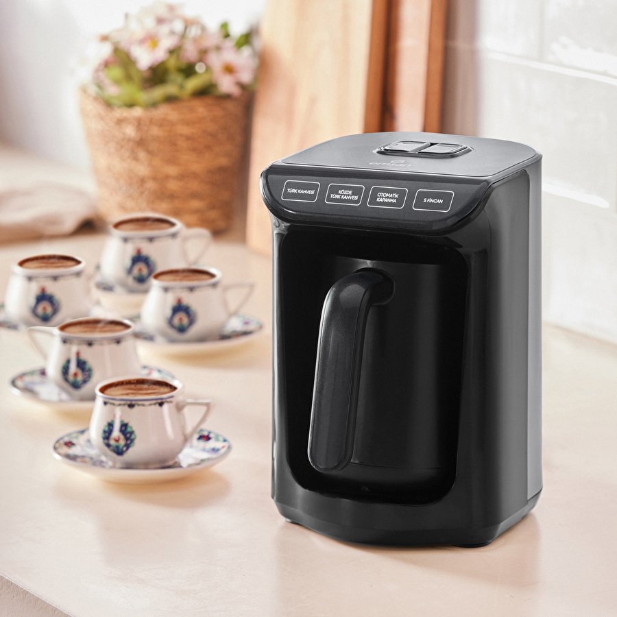 Emsan Közde Türk Kahve Makinesi Shiny Black