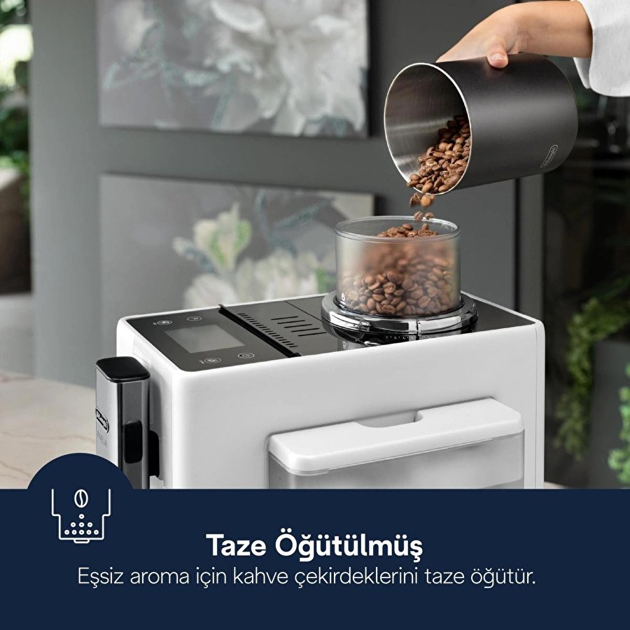 Delonghi Rivelia, Exam440.55.w Tam Otomatik Espresso Kahve Makinesi