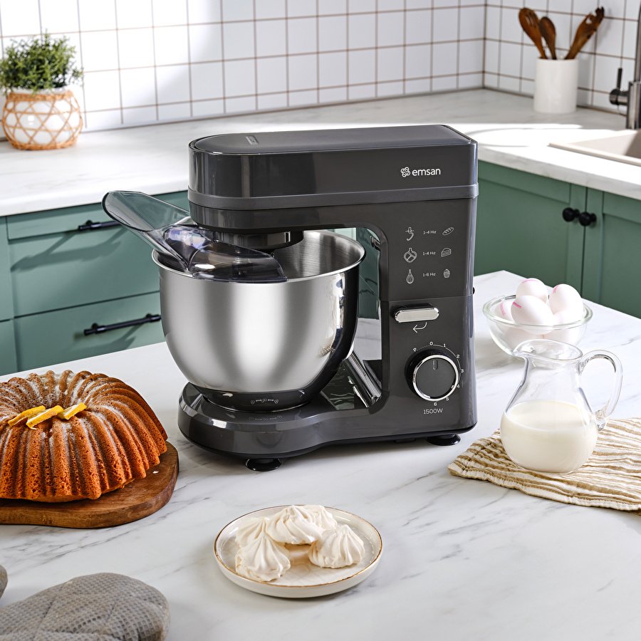 Emsan Maestrochef Stella Hamur Yoğurma Makinesi Space Gray 1500W 5L