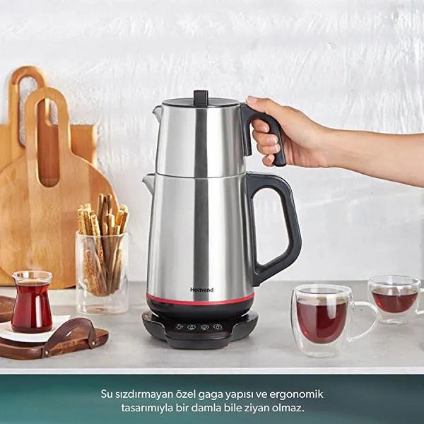 Homend Royaltea 1708H Dokunmatik Konuşan Çay Makinesi