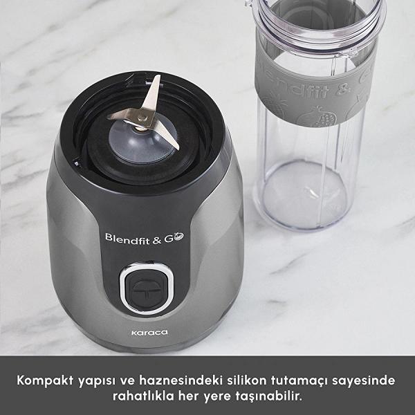 Karaca Blendfit Go Personal Kişisel Smoothie Space Gray