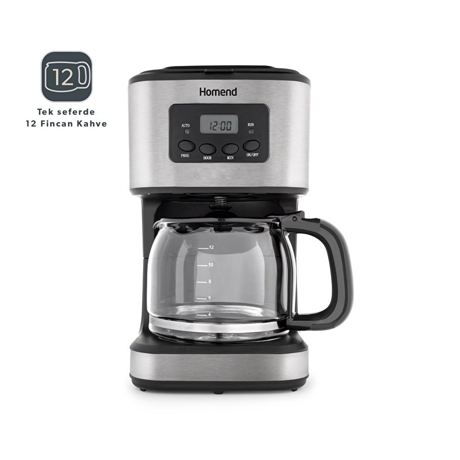 Homend Coffeebreak 5006h Otomatik Zaman Ayarlı XL (12 Fincan) Filtre Kahve Makinesi