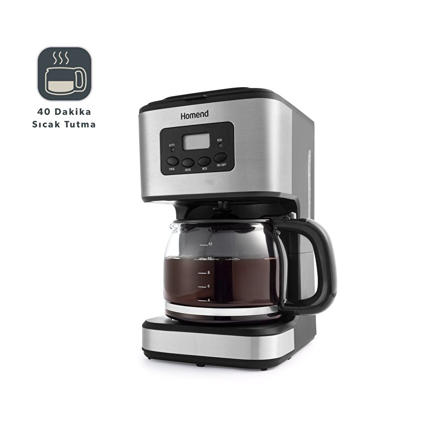 Homend Coffeebreak 5006h Otomatik Zaman Ayarlı XL (12 Fincan) Filtre Kahve Makinesi