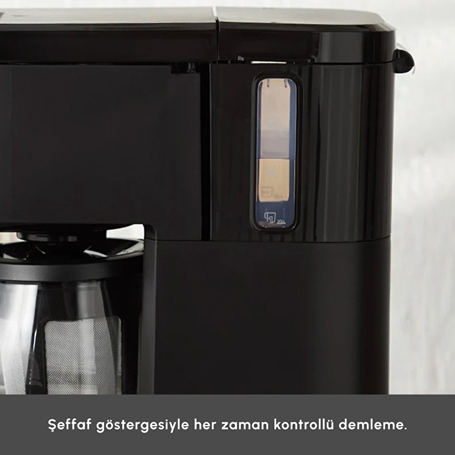 Karaca Just Coffee Aroma 2 In 1 Filtre Kahve ve Çay Demleme Makinesi Bej