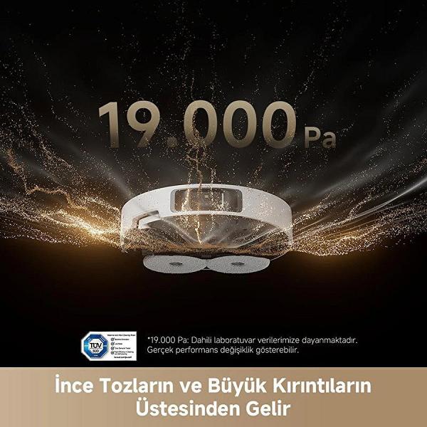 Dreame L40s Pro Ultra Robot Süpürge, 19.000 Pa Emiş Gücü