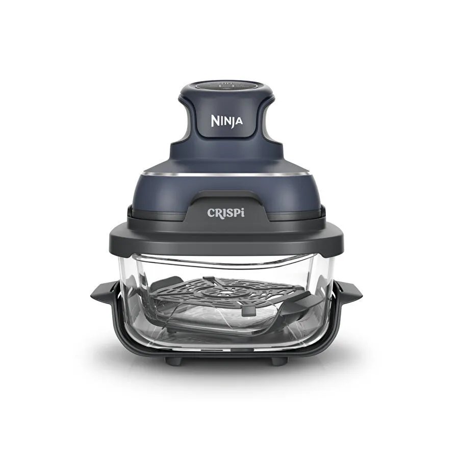 Ninja Crispi 4 in 1 Taşınabilir Cam Hazneli Pişirme Sistemi - Blue
