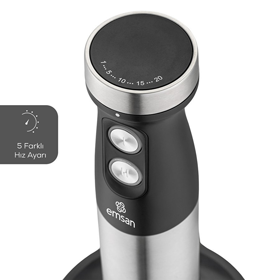 Emsan Gusto 3in1 Blender Seti Inox 1200W